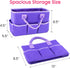 Godery Desktop Tote and Stock Organizer for Arts, Books, Stationery, and Office Desk, Makeup Storage Tote with Handles