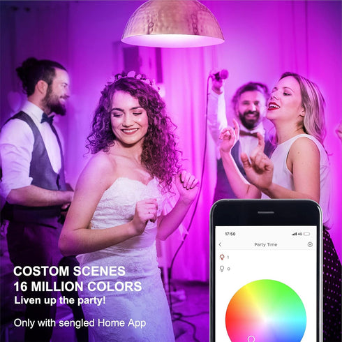Sengled Bulb, Bulbs, Bulb, Bulbs A19 Bulb 60W 800LM CRI>90, 1Pack Smart WiFi Light Color Changing Light Smart Light