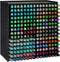 Yrangee Marker Organizer,240-Slots Marker Holder with Adjustable Divider, Desk Markers Storage Organizer for