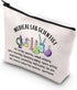 TSOTMO Medical Lab Scientist Gift, Healthcare Professional Lab Nurse Zipper Science Pouch Makeup Bag