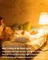 Yellow LED Bug Light Bulbs, A19 Outdoor 60W Equivalent, 9W Yellow Amber Bug Lights, E26 Base, Non-Dimmable, 4 Pack