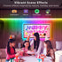 16.4 DAYBETTER Smart IC LED Strip Lights, BGRIC LED Lights for Bedroom, DIY Multiple Colors on One Line, App Control