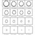 NEIKO 50458A Snap Ring Shop Assortment, 300 Piece Retaining Ring Set, 18 Sizes, Heat-Treated Steel