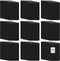 Nuanchu Note Pads 3 x 5'' Mini Spiral Notepad, 60 Sheets Top Bound Notebook for Home Office School, Black, 100 Pcs