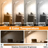 18W 1800LM Dimmable marctronic Floor Lamp, Super Bright LED Floor Lamp with Remote & Works with Smart Plug, Timing Eye