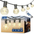 VIPAR Outdoor String Lights, 60FT 32 G40 Bulbs Patio Lights Outdoor Waterproof,