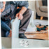 50pcs Plastic Fixing Brackets with Self-Tapping Screws for Drawer Corner for Furniture Repair and Projects Ample Supply