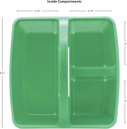 Teacher Created Resources Mint Portable Plastic Storage Caddy, 6-Pack for Classrooms, Kids Room, Office