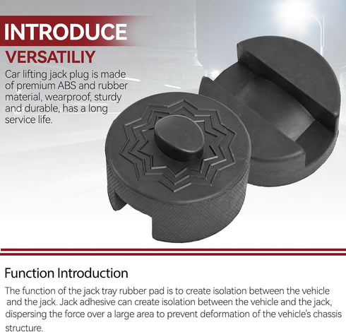 Jack Stand Rubber Pad for Porsche 911 964 993 996 991, Jack Stand Pad Adapter for Car Jacking and Repair Tool
