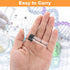 100 Pack Clear Small Glass Vials 4ml