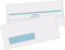 Quality Park #10 Left Window Security Tinted Envelopes, 500 per Box, 24 lb. White Wove, 4-1/8 x 9-1/2