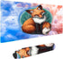 Watercolor Fox Customized Large Extended Gaming Mouse Pad, Non-Slip Rubber Base, 31.5x15.7 Inches