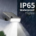 4 HOFLYW Solar Spotlights Outdoor Waterproof Landscape Path Lights Solar Dusk to Dawn Outdoor Lighting Brightness Modes