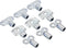 PATIKIL Radiator Valve Keys Set, 9 Pack Zinc Alloy Square Socket Vent Air Valve Key Wrench Tool