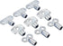 PATIKIL Radiator Valve Keys Set, 9 Pack Zinc Alloy Square Socket Vent Air Valve Key Wrench Tool