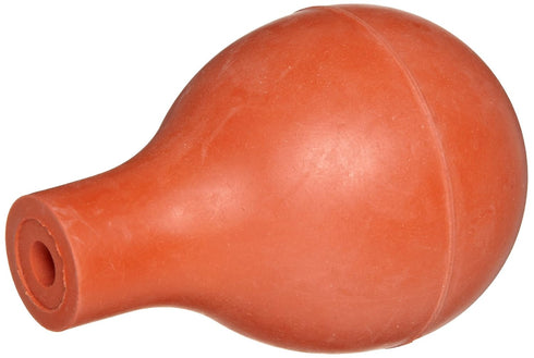 Heathrow Scientific HS20630D HD20630D Bulb, 2-1/8" Outside Diameter x 3-1/4" Length, Rubber, For Large Pipette and Syringe