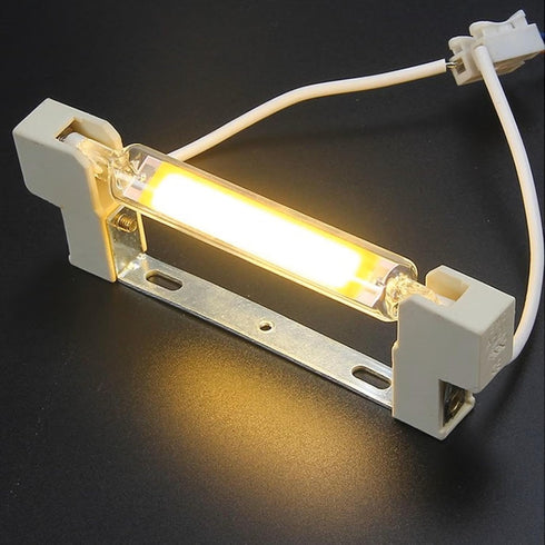R7S Bulb 110V 78mm/118mm/189mm, Dimmable 360 2700-3000K 78mm15W LED Beam Flood Light, for Garage Floor Lamp Halogen