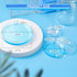 Annhua Petri Dishes with Lid 90 mm X 15 mm, 10 Pcs Petri Plates Tissue Culture Plate Culture Petri Dishes for School Science Projects, Biological Themed Party