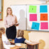 Big Sticky Notes - Bright Colors Self Stick Pads, Large Note Pads for Home, Office, Notebook Supplies 4 Pads 100 Sheets