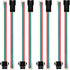 BTF-LIGHTING 20 Pairs JST SM 3 Pin Connectors for WS2812B WS2811 WS2812 WS2814 SK6812 (15cm 22awg Wire)