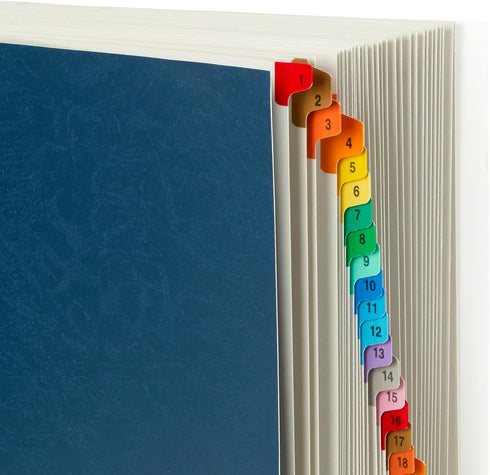 Blue Summit Expanding Desk File, Letter Size, 31 Dividers for Daily Organization, 25PT Blue PressboardExpanding Desk File, Daily 1-31, Letter Size, Blue by Blue Summit Supplies