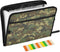 Camouflage Military Army Expanding File Folder, Camo Woodland, A4 Letter Size, Portable Paper Document Organizer