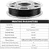 3D Printer SMP Filament (4D filament) 1.75mm 250g, Shape Memory Polymer Material for Bambu Lab X1/P1P/A1, Black