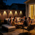 3 IP65 60 8 Pack AUDLES Solar Fence Lights Outdoor, Modes Warm/Neutral/Cool White Fence Lights Solar Powered