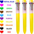 HeTaoCat Multicolor Pens 3 Pack, 0.5mm 10-in-1 Retractable Ballpoint Pens, 10 Colors Transparent Barrel for Office