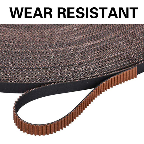 5M GT2 6mm, 3D Timing Belt, Upgrade Non-Slip Version, Width Fit for Printer and Most Belt Driven Printers