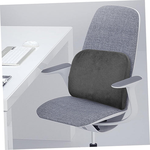 FUNNETOYU 1Pc Ergonomic Memory Foam Back Support Cushion for Car and Office Lightweight Relief Pillow for Tv Reading