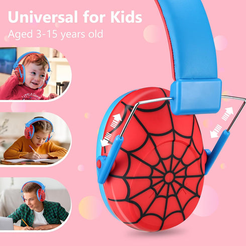ProCase Kids Noise Cancelling Headphones for Autism, Monster Jam Truck Ear Protection, Noise Reduction Earmuffs -Sman