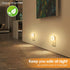 Dimmable 2-Pack FOLKSMATE LED Night Lights Plug in, Nightlight Plug Into Wall with Light Sensor, Soft White Adjustable