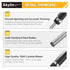 7pcs 1/4 Inch Trimmer Jointing,Trimming Pattern Router Bit Top Bearing Shank,Top Bearing Flush Trim Router Bit, Router