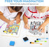 Nicpro Dry Erase Lap Board, 9 x 12 inches, 2 Pack Kid Double Sided Blank Lapboard with 8 Pens, 2 Erasers for Classroom