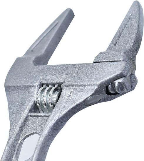 findmall Adjustable Wrench 6-68mm, 8-Inch Short Shank Lightweight Aluminum Alloy Repair Tool for Bathroom Washbasin