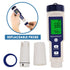 Water Quality Meter - IP67 PH Salinity TDS EC Conductivity Tester Pen for Water Analysis