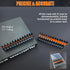Torx Screwdriver Set 26pcs (T7-T40 TT7-TT40), Security Tamper Proof Bit Set, 1/4 Hex Bit Set