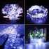 XINKAITE 30 Micro LEDs on 10Feet/3M Fairy Silver Wire, Battery Operated String Lights, Cold White