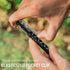 TISUR Titanium EDC Pry Bar, Keychain Pry Bar Multitool With Bottle Opener, Pocket Small Crowbar for Men Outdoor