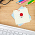 ChromaLabel 1/2 Inch Round Colored Stickers, Removable Sticky Dots, 1000 Red Dot Sticker Labels per Dispenser Box,