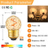 G40 Replacement Night Light Bulbs, Mini Globe Low Watt Light Bulbs, 1W (10W Equivalent), Warm White 2200K, Pack of 2