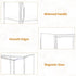 3 Countertop 10.6" 8.7" 14.2" 2 Pack SANKEU Bakery Pastry Display Case Layer Large Clear Bread Box For Kitchen Bread