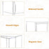 3 Countertop 10.6" 8.7" 14.2" 1 Pack SANKEU Bakery Pastry Display Case Layer Large Clear Bread Box For Kitchen Bread