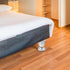 TOMETURE 4pcs Aluminum Alloy Sofa Legs Oval Shape Modern Furniture Feet Metal Cabinet Dresser Desk Side Table Legs