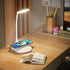Dimmable LED Desk Lamp Wireless Charging Desk Lamp with Touch Control Office Desk Light Eye-Caring Office Lamp