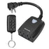 DEWENWILS 15A Outdoor Wireless Remote Control Outlet, 2 Weatherproof Sockets, 100 FT Range, 7 Inch Extension Cord, FCC