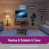 Bulbs 130W Bulbs bulb, 90+CRI, A19 E26 Bulb, 12W 1300LM, 4 Pack Alexa Light Equivalent, Smart Light Directly Works