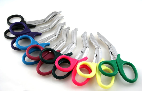 Excel Universal Medical Scissors 7.25" Assorted Colors (Black)