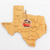 Eviva Texas Shaped Bamboo Cutting Board